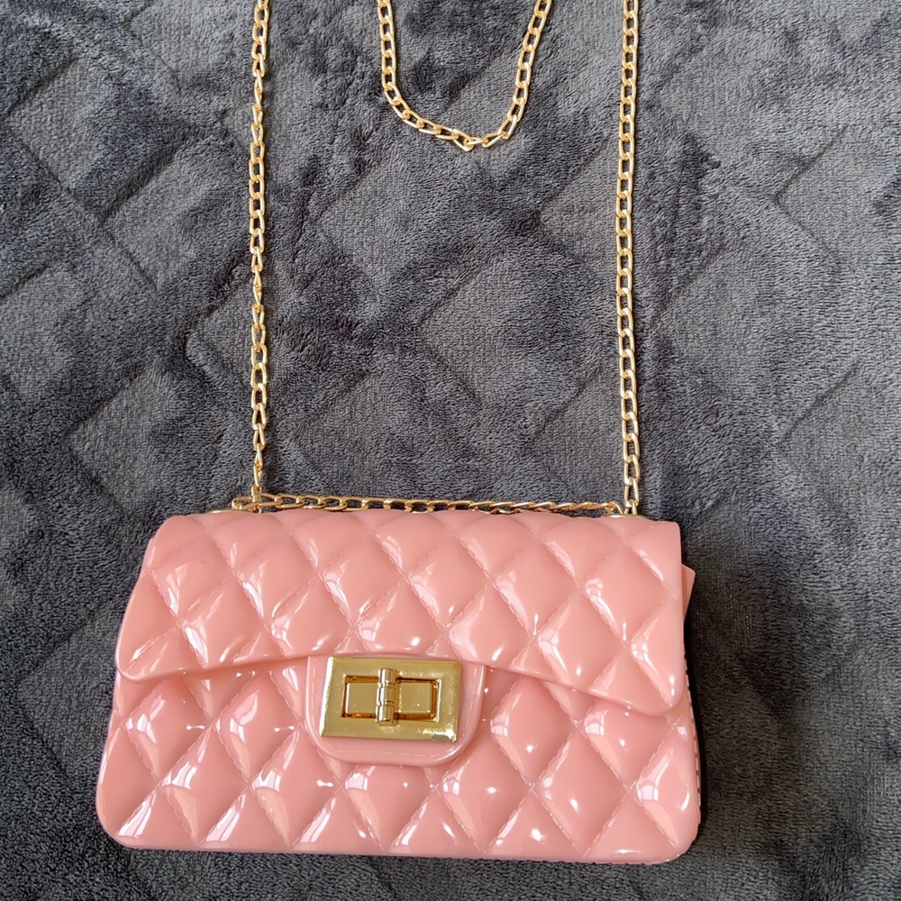Bubble Gun Quilted Shoulder Bag
